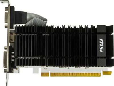 Видеокарта MSI NVIDIA  GeForce GT 730 N730K-2GD3H/LP 2ГБ GDDR3, Low Profile,  Ret