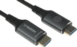 Изображение товара Кабель аудио-видео Cactus CS-HDMI-AOC-2-10, HDMI (m) - HDMI (m), ver 2.0, 10м, GOLD, черный Изображение товара Кабель аудио-видео Cactus CS-HDMI-AOC-2-10, HDMI (m) - HDMI (m), ver 2.0, 10м, GOLD, черный