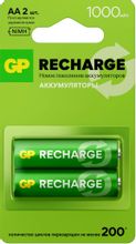 Изображение товара Аккумуляторные батарейки GP Smart Energy 100AAHCV-2CRSBC2 2 шт NiMH 1000мАч