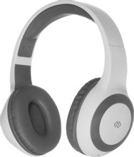 Изображение товара Наушники Digma BT-15 беспроводные накладные Bluetooth 5.0 белый/серый