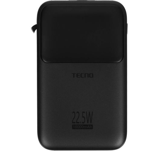 Внешний аккумулятор (Power Bank) TECNO Pocket S101Q, 10000мAч, черный