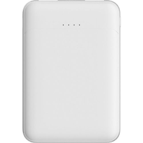 Внешний аккумулятор (Power Bank) PERO PB01, 5000мAч, белый [pb01wh]