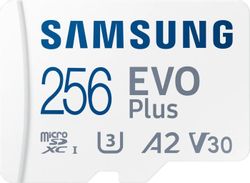 Карта памяти microSDXC UHS-I U3 Samsung EVO Plus 256 ГБ