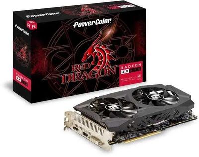 Видеокарта PowerColor AMD  Radeon RX 590 AXRX 590 8GBD5-DHD 8ГБ GDDR5, Ret