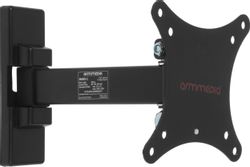 Кронштейн для телевизора Arm Media MARS-1, 10-32", настенный, поворот и наклон,  черный