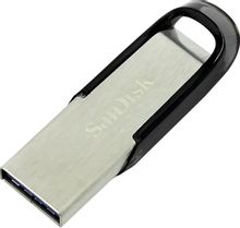 Флешка USB Sandisk Cruzer Ultra Flair 64ГБ, USB3.0, синий [sdcz73-064g ...