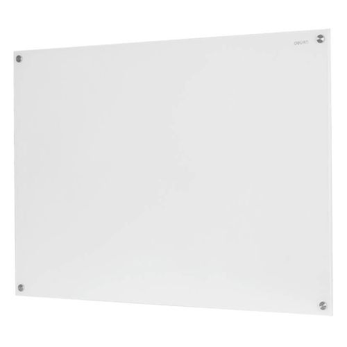 Доска стеклянная Deli 8735B белый 60x90см