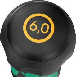 Отвертка WERA 1834 SL Kraftform Ball-Grip, SL6