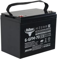 Аккумуляторная батарея RUTRIKE 6-GFM-70