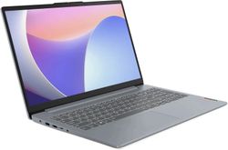 Ноутбук Lenovo IdeaPad Slim 3 15IRH8, 15.6", IPS, Intel Core i7 13620H, 10-ядерный, 16ГБ LPDDR5, 512ГБ SSD, Intel UHD Graphics, серый