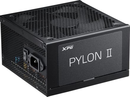 Блок питания XPG Pylon II 650B,  650Вт,  80 PLUS BRONZE,  120мм, черный, retail [pylonii650b-bkceu]