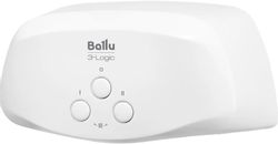 Водонагреватель Ballu 3-logic TS, проточный, 3.5кВт, кран и душ, белый