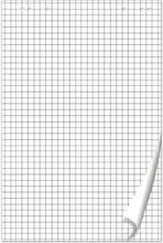Блок бумаги Brauberg 128647 для флипчартов 67.5х98см клетка 50л (упак ...