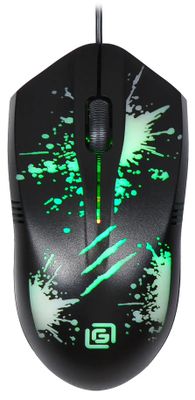 Мышь проводная Oklick 399M STIGMA, игровая, оптическая, USB, 1200dpi, черный [1175321]