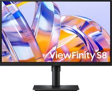 Изображение товара 27" Монитор Samsung ViewFinity S27H804UAIXCI,  3840x2160,  IPS,  1хHDMI,  1хDP,  черный [ls27h804uaixci]