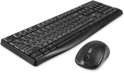 Комплект (клавиатура+мышь) Oklick S260W, черный