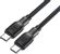 Изображение товара Кабель ACEFAST C10-03,  USB Type-C (m) -  USB Type-C (m),  1.2м,  3A,  черный [af-c10-03-bk]