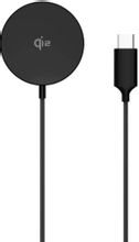Изображение товара Беспроводное зарядное устройство PERO TC31 18ВТ USB-C Qi MagSafe черное