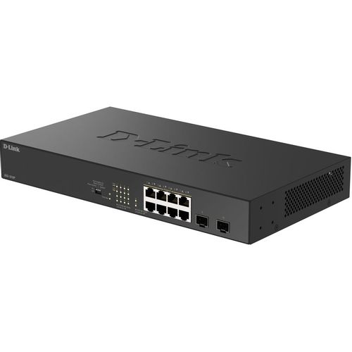 Коммутатор D-Link DGS-1010P/B1A, неуправляемый