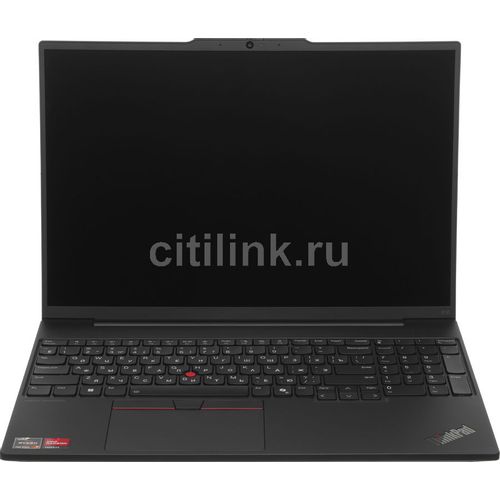 Ноутбук Lenovo ThinkPad E16 G2, 16″, 2025, IPS, AMD Ryzen 7 7735HS 3.2ГГц, 8-ядерный, 16ГБ DDR5, 512ГБ SSD, AMD Radeon…
