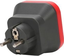 Тестер розеток UNI-T UT07B-EU черный, красный