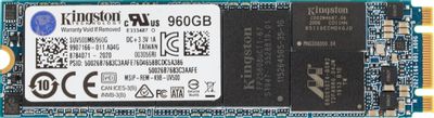SSD накопитель Kingston UV500 SUV500M8/960G 960ГБ, M.2 2280, SATA III,  M.2