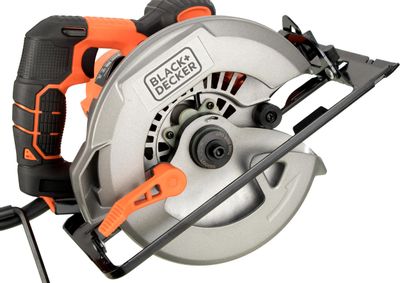 Circular saw CS1550 / 190 mm / 1500W, Black+Decker - Circular Saws