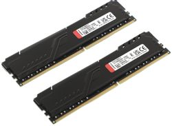 Оперативная память Kingston Fury Beast Black KF432C16BBK2/16 DDR4 - 2x 8ГБ