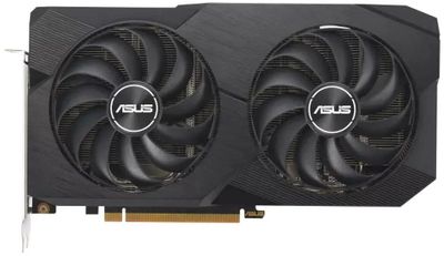 Видеокарта ASUS AMD Radeon RX 6600 DUAL-RX6600-8G 8ГБ Dual, GDDR6, Ret ...