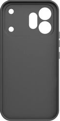Чехол (клип-кейс) BORASCO Silicone Case, для Honor 600 Pro, черный