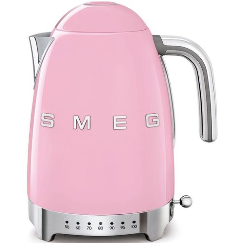 Чайник электрический SMEG KLF04PKEU, 1.7л, металл/пластик