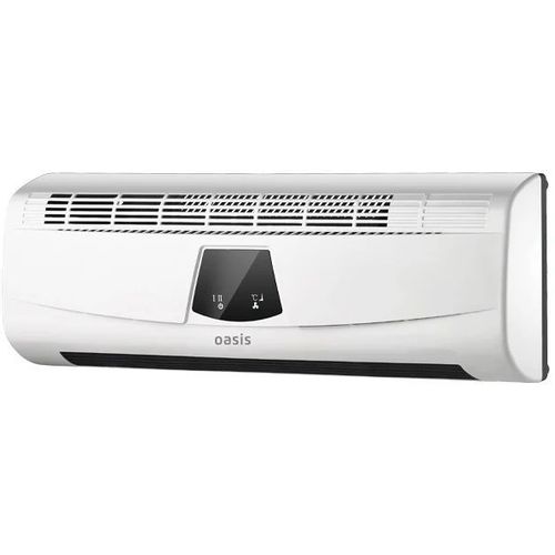 Тепловентилятор керамический OASIS NTD-20 (B), 2000Вт, с термостатом, 2 режима, с пультом, белый [ntd-20 (в)]