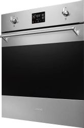 Духовой шкаф электрический SMEG Classica SOP6302S2PX,  68л,  серебристый/хром
