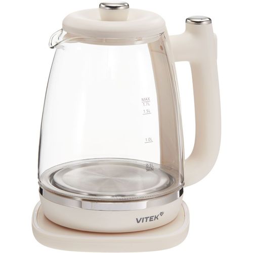 Чайник электрический Vitek VT-WK1072, 1.7л, стекло