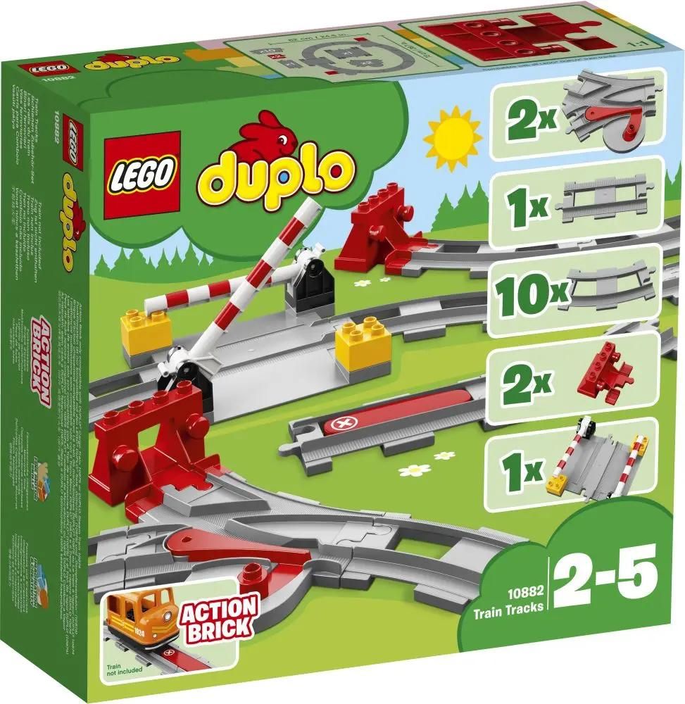 Характеристики Конструктор Lego Duplo Рельсы, 10882 (1425517) смотреть в  СИТИЛИНК