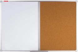 Доска комбинированная BRAUBERG Hybrid 236864 белый/коричневый 60x90см