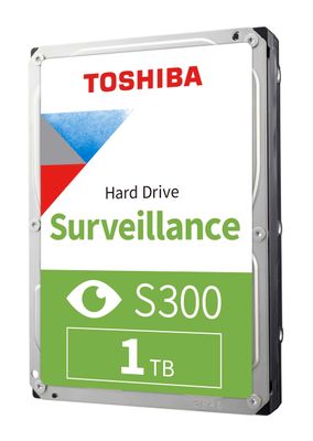 Жесткий диск Toshiba S300 HDWV110UZSVA,  1ТБ,  HDD,  SATA III,  3.5"