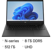 Изображение товара Ноутбук iRU Planio 15ING 15.6 IPS Intel N100 8ГБ 512ГБ SSD Windows 11 Pro