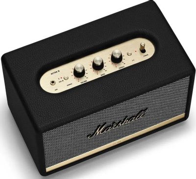 Marshall speaker bluetooth 2.1 acton black sales
