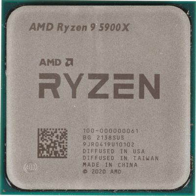 Процессор AMD Ryzen 9 5900X, AM4,  OEM [100-000000061]