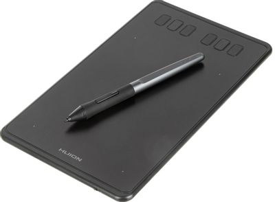 Графический планшет HUION Inspiroy H640P черный – купить в Ситилинк ...