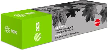 Картридж Cactus CS-EXV12, C-EXV12, черный / CS-EXV12