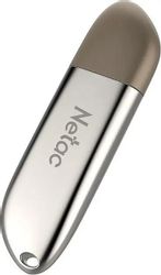 Флешка USB NETAC U352 8ГБ, USB2.0, серебристый