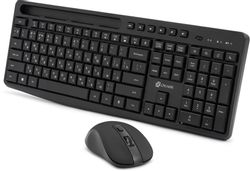 Комплект (клавиатура+мышь) Oklick S275W, черный