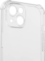 Чехол (клип-кейс) PERO CC02, для Apple iPhone 15, противоударный, прозрачный