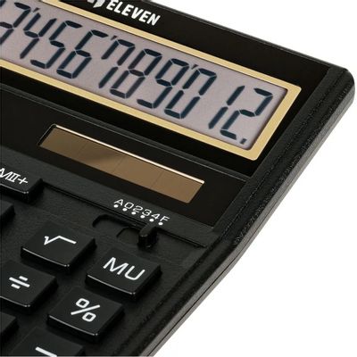 Калькулятор ELEVEN SDC-888TII, 12-разрядный, черный – купить в Ситилинк ...