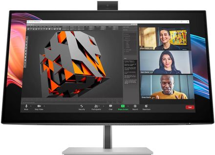 27" Монитор HP Series 7 Pro 727pm,  3840x2160,  IPS,  1хHDMI,  2хDP,  черный и серебристый/черный [8k135aa]