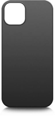 Чехол (клип-кейс) BORASCO для Apple iPhone 13, черный (матовый) [40441]