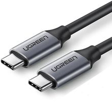 Изображение товара Кабель UGREEN US161 USB Type-C 1.5м 3A серый/черный
