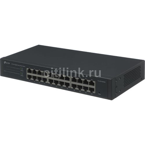 Коммутатор TP-LINK TL-SG1024DE, управляемый, 24 RJ-45
